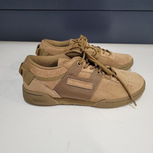 Reebok + Mita Military Inspired Workout Low Clean Sneaker Men's Size 5 - Picture 2 of 10